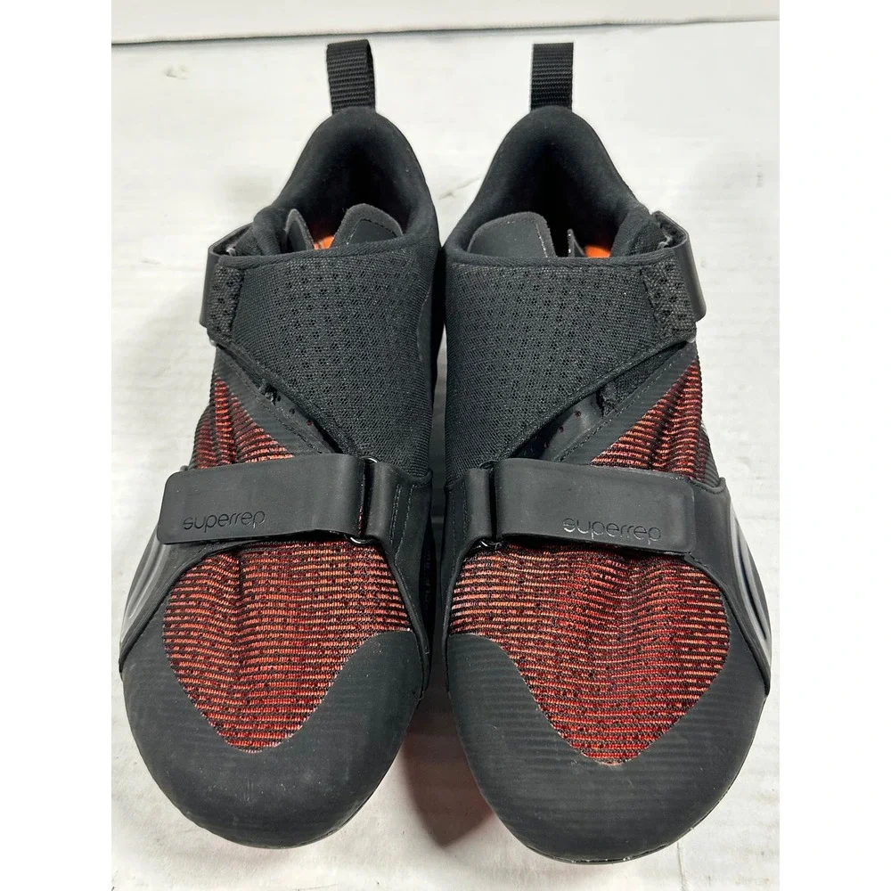 Nike SuperRep Cycle Black Chili Red Indoor Cycling Shoes CW2191-008 Mens Size 7